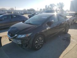 Salvage cars for sale at Sacramento, CA auction: 2014 Honda Civic EX