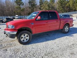 2002 Ford F150 Supercrew en venta en Gainesville, GA