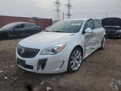 Salvage cars for sale at Elgin, IL auction: 2017 Buick Regal GS