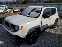 Salvage cars for sale from Copart Memphis, TN: 2016 Jeep Renegade Sport