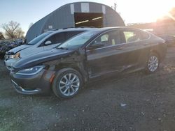 Salvage cars for sale at Wichita, KS auction: 2015 Chrysler 200 C