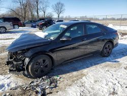 Salvage cars for sale at Cicero, IN auction: 2021 Hyundai Elantra SEL