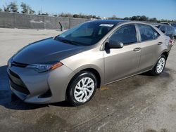 Toyota Corolla l salvage cars for sale: 2018 Toyota Corolla L