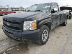 Salvage cars for sale from Copart Pekin, IL: 2009 Chevrolet Silverado C1500