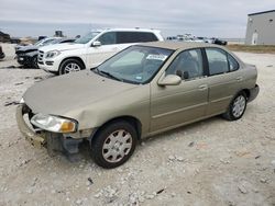 Salvage cars for sale at Taylor, TX auction: 2002 Nissan Sentra XE