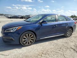 Salvage cars for sale at West Palm Beach, FL auction: 2016 Hyundai Sonata Sport