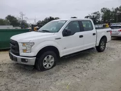 Salvage cars for sale at Ocala, FL auction: 2017 Ford F150 Supercrew