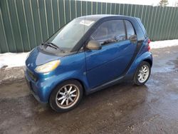 Salvage cars for sale at Finksburg, MD auction: 2008 Smart Fortwo Pure