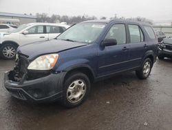 Salvage cars for sale at Pennsburg, PA auction: 2005 Honda CR-V LX