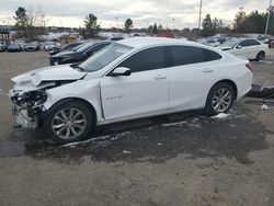 Chevrolet Vehiculos salvage en venta: 2020 Chevrolet Malibu LT