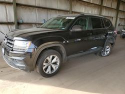 Salvage cars for sale from Copart Phoenix, AZ: 2018 Volkswagen Atlas S