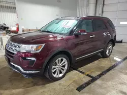 2018 Ford Explorer Limited en venta en York Haven, PA