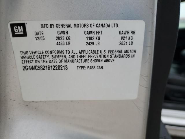 2005 Buick Allure CXL