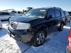 Salvage cars for sale at Brighton, CO auction: 2012 Honda Pilot EXL