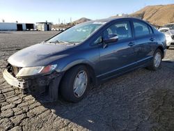 Salvage cars for sale at Colton, CA auction: 2009 Honda Civic Hybrid