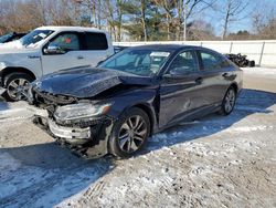 Salvage cars for sale at North Billerica, MA auction: 2018 Honda Accord LX