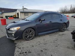 Salvage cars for sale from Copart Grantville, PA: 2016 Subaru WRX Premium