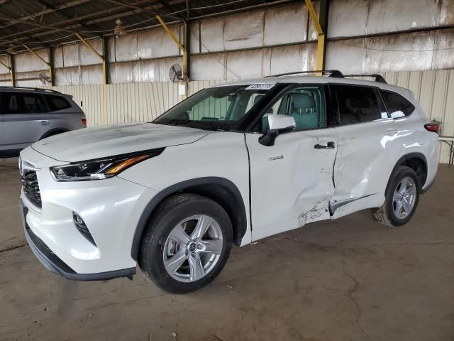 2021 Toyota Highlander Hybrid LE