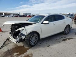 Salvage cars for sale at Grand Prairie, TX auction: 2013 Lincoln MKS