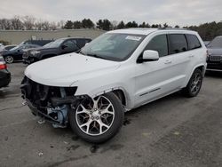 Salvage cars for sale at Exeter, RI auction: 2018 Jeep Grand Cherokee Limited