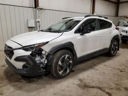 Salvage cars for sale at auction: 2024 Subaru Crosstrek Limited