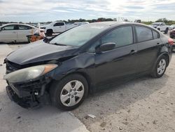 Salvage cars for sale from Copart Cleveland: 2015 KIA Forte LX