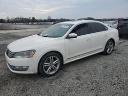 Volkswagen salvage cars for sale: 2013 Volkswagen Passat SEL