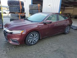 Honda Insight salvage cars for sale: 2020 Honda Insight Touring