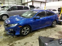 Salvage cars for sale at Lawrenceburg, KY auction: 2019 Honda Civic LX