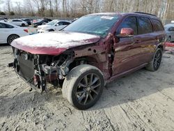 Salvage cars for sale at Waldorf, MD auction: 2017 Dodge Durango GT