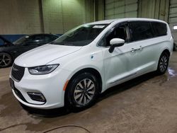 Salvage cars for sale at Woodhaven, MI auction: 2023 Chrysler Pacifica Hybrid Touring L