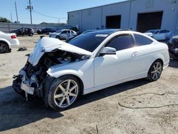 Carros salvage a la venta en subasta: 2014 Mercedes-Benz C 350