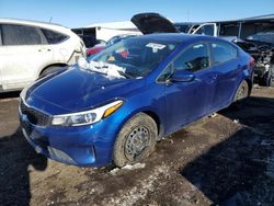 Salvage cars for sale at Brighton, CO auction: 2017 KIA Forte LX