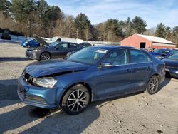 Volkswagen salvage cars for sale: 2017 Volkswagen Jetta SE