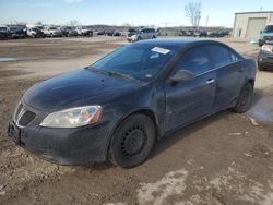 Salvage cars for sale at Kansas City, KS auction: 2006 Pontiac G6 SE