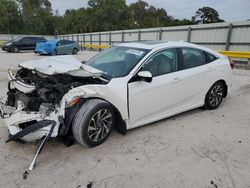 Salvage cars for sale at Fort Pierce, FL auction: 2018 Honda Civic EX