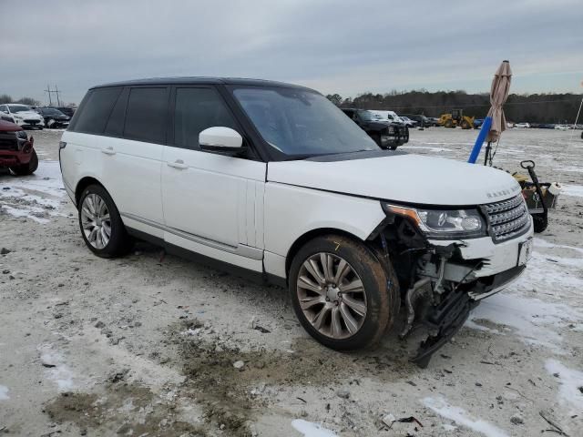 2017 Land Rover Range Rover HSE