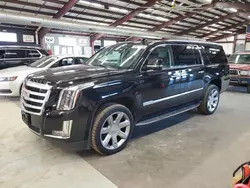 Cadillac Vehiculos salvage en venta: 2019 Cadillac Escalade ESV Luxury