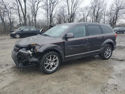 Salvage cars for sale at Cicero, IN auction: 2017 Dodge Journey GT