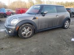 Salvage cars for sale at Seaford, DE auction: 2012 Mini Cooper