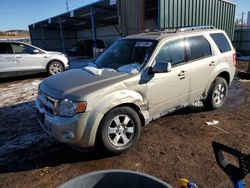 Salvage cars for sale at Colorado Springs, CO auction: 2010 Ford Escape Limited