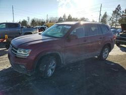 Salvage cars for sale at Denver, CO auction: 2018 Volkswagen Atlas SE