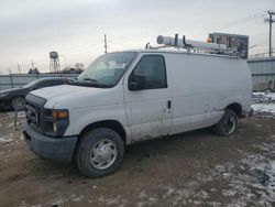 Vehiculos salvage en venta de Copart Chicago Heights, IL: 2011 Ford Econoline E150 Van