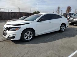 Salvage cars for sale at Wilmington, CA auction: 2019 Chevrolet Malibu LS