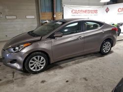 Salvage cars for sale at Eldridge, IA auction: 2012 Hyundai Elantra GLS