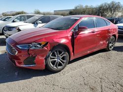 Salvage cars for sale at Las Vegas, NV auction: 2020 Ford Fusion SEL