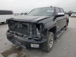 Salvage trucks for sale at Grand Prairie, TX auction: 2014 Chevrolet Silverado K1500 High Country