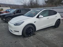 Salvage cars for sale at Grantville, PA auction: 2022 Tesla Model Y