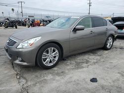 2013 Infiniti G37 Base en venta en Sun Valley, CA