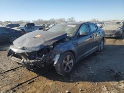 Salvage cars for sale at Kansas City, KS auction: 2015 KIA Optima LX